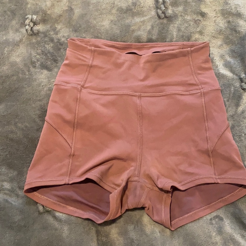 High waisted biking shorts size 2